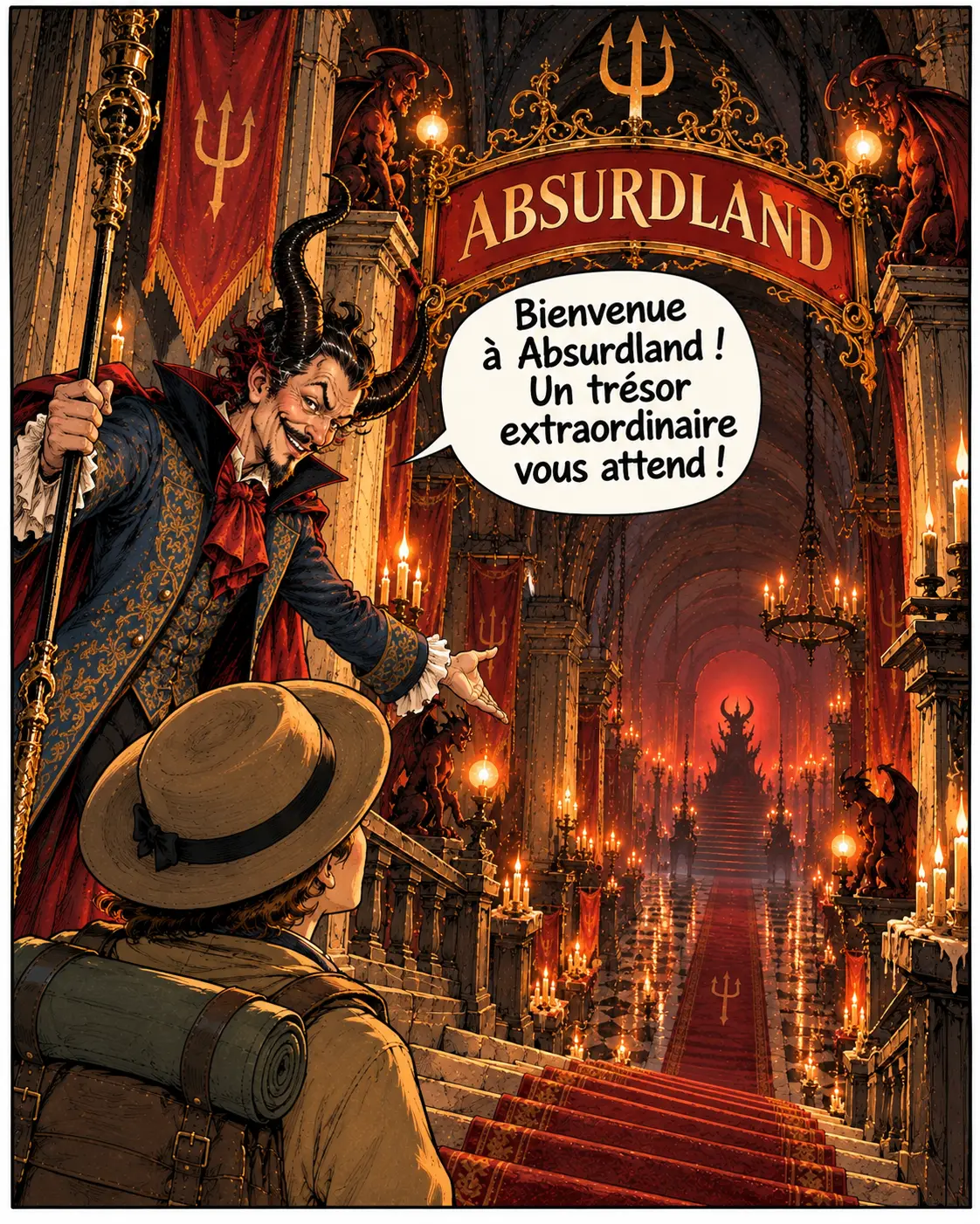 Absurdland — Hai sempre una scelta! — Tavola 01